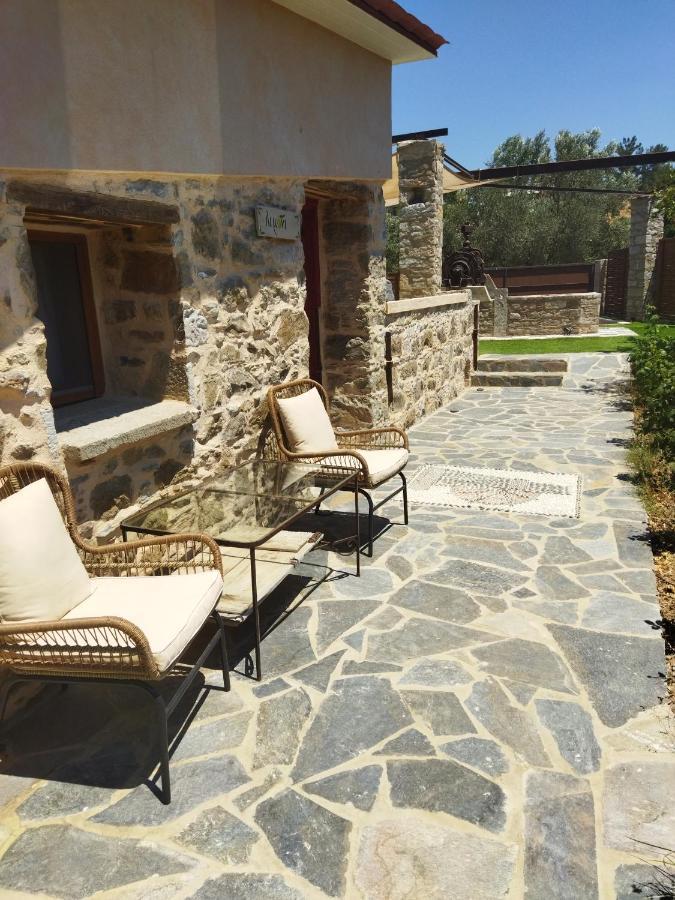 Вилла Περιβόλι Του Οδυσσέα Volissos Экстерьер фото